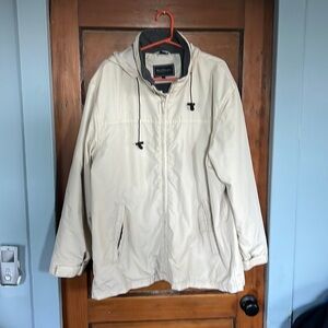Mens xl split rail lined jacket